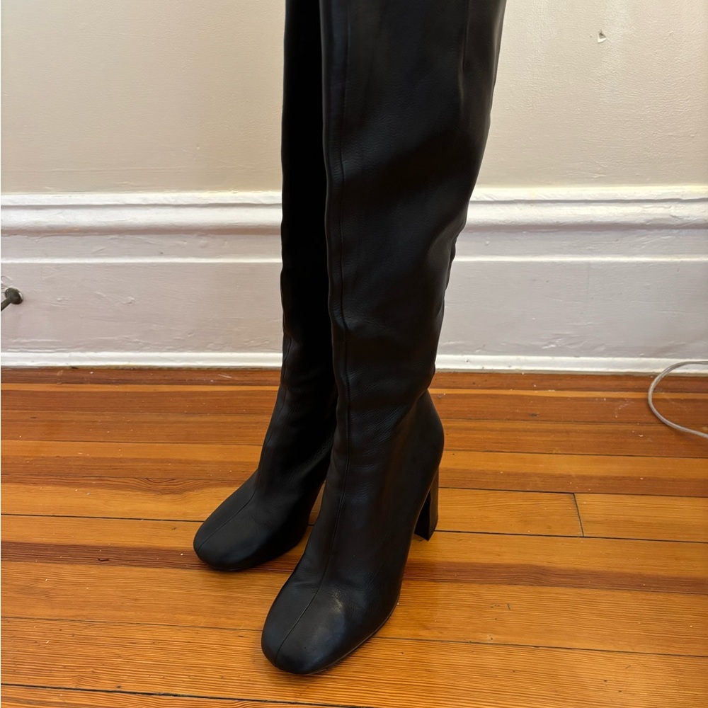 Joie Black Knee High Boots